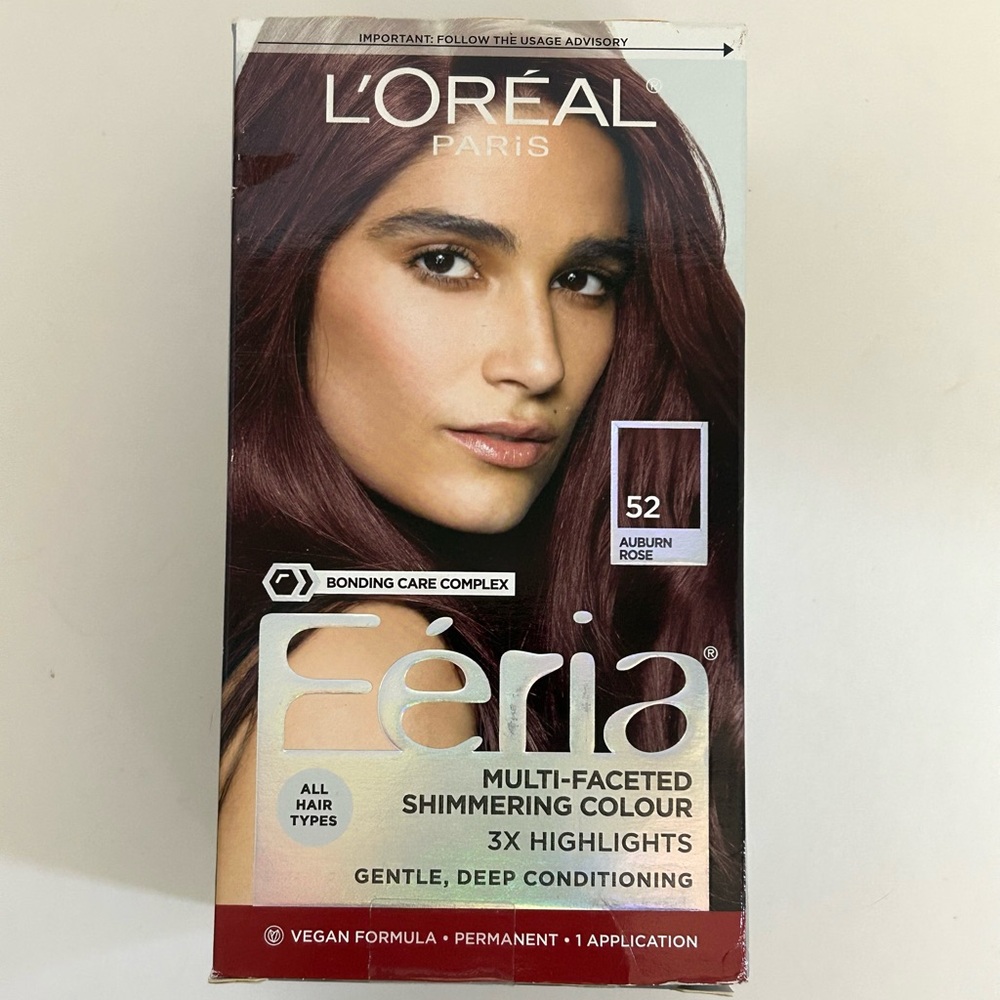 L’OREAL Féria Hair Color in Auburn Rose